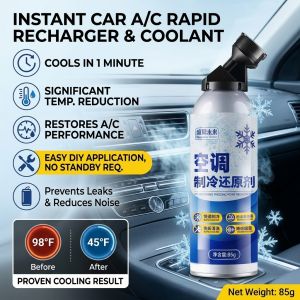 汽车空调制冷剂 Car Aircon Cleaner Spray Foam Aircon Cooling Restorer Fast Condensing Agent Car Air Conditioner Refrigerant Cooling Agent