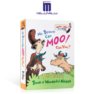 Mr. Brown Can Moo Can You : Dr. Seusss Book of Wonderful Noises (Bright and Early Board Books) Board book – Abridged by Dr. Seuss Original English books