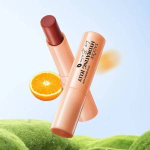 SADOER ลิปบาล์มเจลลี่ ติดทนนานให้ความชุ่มชื้น และช่วยป้องกันริมฝีปากแตก สตอเบอรี่-ส้ม ขนาด3g มีสองรสให้เลือกแบบคุ้มๆ