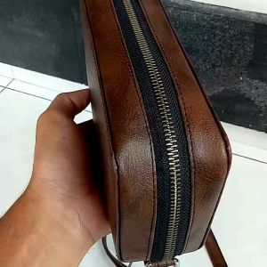Tas Taji Ayam Cokelat Tua Isian 6 ~ 24 (Model Selempang)