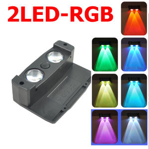Slamp LED Solar Wall Light Outdoor Waterproof Tricolor/RGB Solar Lamp Super Bright Fence Light Intelligent Light Control Auto ON/OFF Wall Washer Light for Balcony Stairs Street Lighting