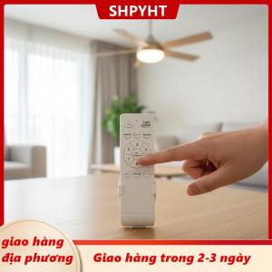 [COD] SHPYHT Giao hàng địa phương Quạt trần điều khiển từ xa Kit cho điện áp thấp người hâm mộ 6 tốc độ dễ dàng điều chỉnh Receiver bao gồm cho im lặng phòng ngủ