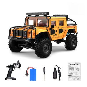 1:12 RC Car Hummer Outdoor Off-Road Vehicle 2.4G Control 4WD RC Climbing Car With Light For Boy Toys