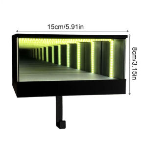 Infinity LED Garage Key Holder 3 Molds Magnetic Rechargeable Deep Mirror Garage Key Holder