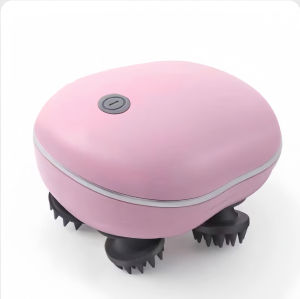 DIODIY Smart Octopus Electric Scalp Massager Red Light Therapy Kneading Massage Machine Human & Pet Use Portable Head Body Relax Massager Stress Relief