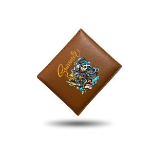 Dompet pria anak remaja pu leather kulit sintetis miniso summer