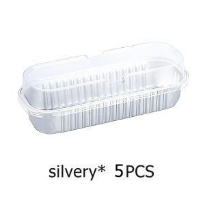 10Pcs Rectangular Aluminum Foil Pan / Bread Pan / Baking Pan / Aluminum Pan / Tinfoil Box