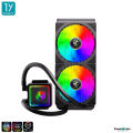 ชุดน้ำระบบปิด Tsunami V240 ARGB TDP 260W AIO Liquid Cooler รับประกัน 1 ปี. 