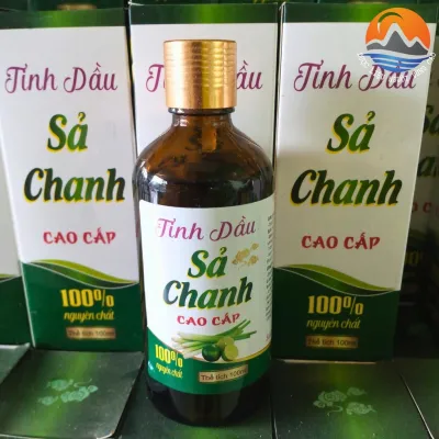 Tinh dầu sả chanh nguyên chất 100% chai 100ml chưng cất thủ công Mường Tè - Lai Châu xông phòng đuổi muỗi treo xe ô tô