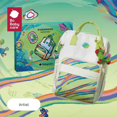 Bc Babycare Diaper Bag Backpack Waterproof Maternity Nappy Bag Changing Bags with Insulated Pockets Stroller Straps