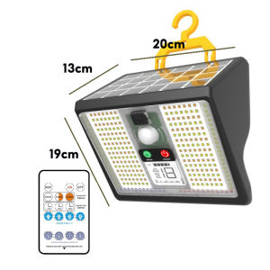 HAIGE Đèn cắm trại LEDUSB đèn khẩn cấp ngoài trờiđèn sân vườn chiếu sáng di động đèn chiếu sáng lối vào nhà màn hình hiển thị (4500mah) chiếu sáng 200 mét vuông