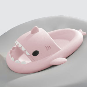 LB Sandal Hiu Wanita Korea Kekinian Lucu Sendal Hiu Couple Viral Import Sandal Slop Rumah Empuk Sendal Shark Dewasa Ukuran 30-45 COD