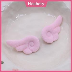 Heabety 1 Cặp Đôi Đôi Đôi Cánh Thiên Thần Nhỏ Trâm Nhật Bản Phong Cách Quần Áo Ngọt Ngào Trang Trí Nội Thất Y2K Sang Trọng Túi Hat Phụ Kiện