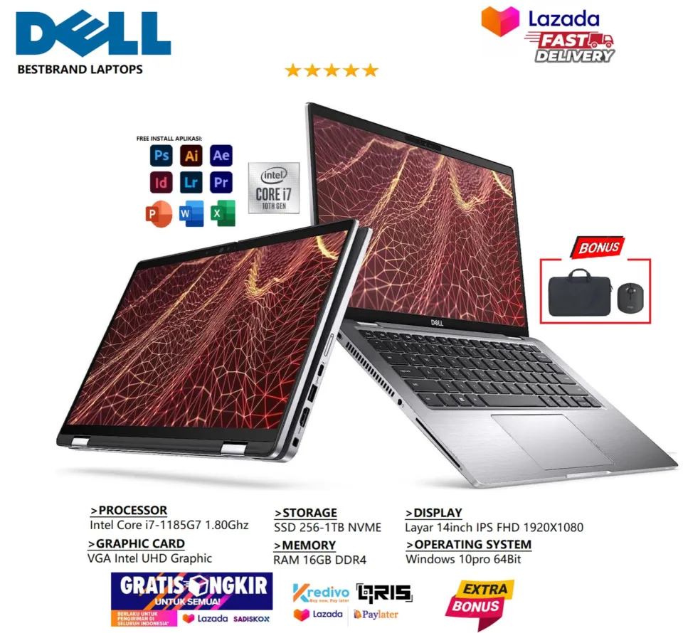 Dell Latitude 7410 Intel Core i5 10th Gen Ram 16gb Ssd TB Laptop - Main Image