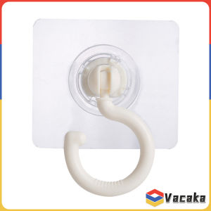360° Rotating Hooks Traceless and No Punching Self-adhesive Wall Hanging Hook