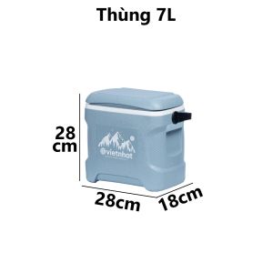 Thùng đá vuông nhựa VIỆT NHẬT - 7L 15L 26L - Giữ nhiệt nóng lạnh - 3935/6/9