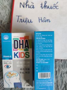 Nhỏ giọt DHA+ vitamin A + vitamin D hỗ trợ bổ não và thị lực