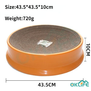 [OKLIFE SG][OKLIFE. SG]Cat Scratcher board Cat pet bed Cats nest dogs Nest Replaceable Corrugated Paper Grinding Claw Toys