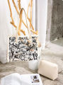 CINDYBAG Tas transparan bening tren 2025 untuk kerja tas totebag wanita kekinian tas Import Premium. 