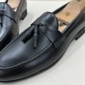 Giày Tassel Loafer Classic Da Thật, Giày Lười Da Bò Nam Họa Tiết Chuông. 