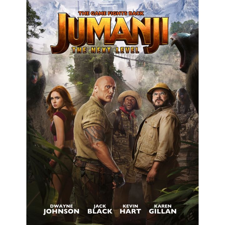 DVD Jumanji The Next Level English Movie t6300 2 Lazada