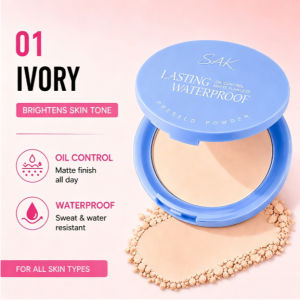 【Buy 1 Take 1】Full Coverage Matte Liquid Foundation Powder Set-Long Lasting Waterproof Oil Control