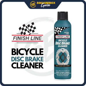 Finish Line Bicycle Disc Brake Cleaner Aerosol Spray for Disc Rotor and Pad Cleaning Bike Maintenance No Residue Formula