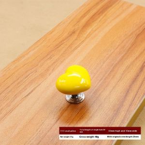 Worthbuy Đầy Màu Sắc Hình Trái Tim Hiện Đại Đơn Giản ngăn kéo tủ tay nắm cửa Nhựa Trang Trí Xử Lý Cho Nhà