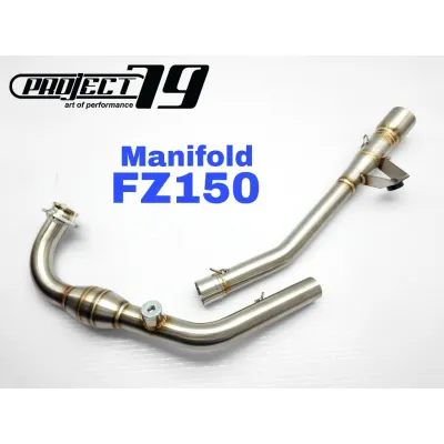 Exhaust Yoshimura FZ150 Yamaha Full System Tabung Muffler FZ150I Carbon Fiber Manifold Ekzos Accessories Link Pipe FZ150