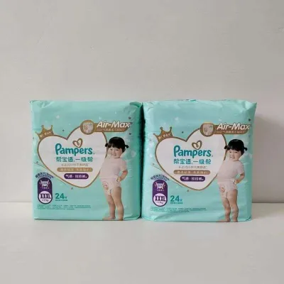 Pampers First Class M/L/XL/XXL Baby Fresh Pull up Pants Pack Diapers