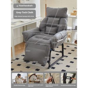 Lazy Sofa Bedroom Lazy Chair Backrest Sand Leisure Single Sofa Comfortable Lazy Sofa