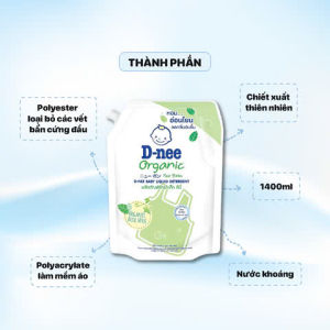 (CHÍNH HÃNG) Nước Giặt Dnee 3000ml/1400ml Thơm Dịu An Toàn Cho Bé - Nước Giặt Thái Hàng Chính Hãng Có Tem Đại Thịnh..!!!