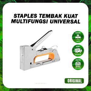 Staples Tembak Jok Motor Kayu Staple Gun Tacker Jok Motor Steples Stepler Tembak Kuat Universal