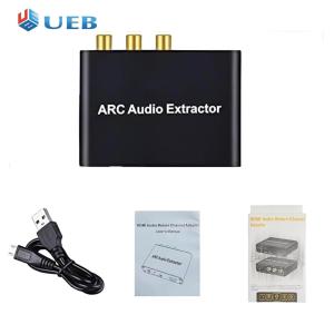 HDMI-Compatible ARC Adapter ARC To SPDIF Coaxial L/R Stereo 3.5mm Jack Audio Converter for HDTV Soundbar Amplifier