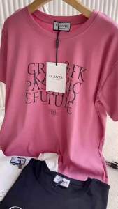 Oversize เสื้อยืด สกรีน 42 ตัวผู้ชาย - Gi-ants basic store