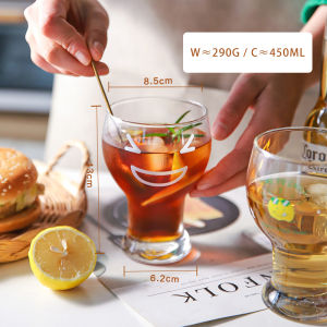 JustLiving คราฟต์เบียร์ถ้วยสำหรับชิมอาหารตะกั่วคริสตัลโมเดิร์นแก้วเบียร์น่ารักแก้วช็อตแก้วเหล้าของขวัญที่ดีสำหรับลาเกอร์/ เบียร์หรือคราฟต์เบียร์คนรัก-ใส