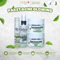 Orlin Beauty Paket Acne Glowing Platinum 4in1 Mencerahkan Wajah Kulit Sensitif Bekas Jerawat Flek Hitam Skincare BPOM. 