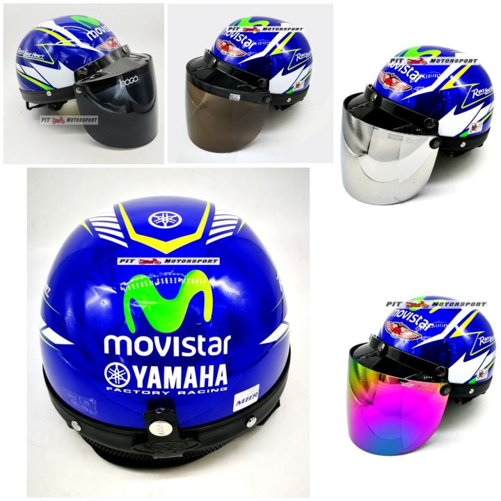 MOVISTAR MHR III Half Cut Helmet MHR 100% Original Kura EX5