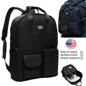 Water Resistant Backpack With Top Handle Large Capacity Travel Backpack School Bag Beg Sekolah Beg Belakang Beg Travel (SC-051)