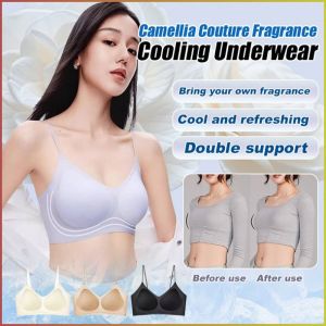 Underwear Camellia Fragrance Corset Traceless Ultralight High Definition Supermolecule Nano-scale Process