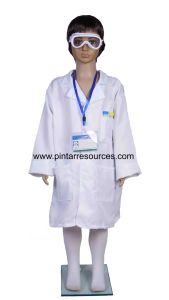 READY STOCK Cosplay Children Kids Scientist Occupation Costume Career Costume Frontliner Costume Pakaian Hari Kerjaya