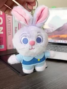 Zootopia Plush Gary De Snake Bộ sưu tập mô hình khớp di chuyển Judy Nick Móc khóa Pendent Quà tặng