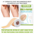 JKS（4*150cm）South Moon Silicone Scar Sheet High Efficiency Surgical Silicone Gel Tape Removal Scar Tape Treatment. 