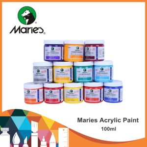 Maries Acrylic Paint 100ml  Cat Lukis  Cat Acrylic  Cat Maries  Acrylic Painting
