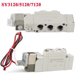 Solenoid Valve SY5120 SY3120 SY7120-4LZD 5LZD 6LZD-01/02/M5 2 Position 5 Port AC220V DC24V Electronic Control Valve SMC Type