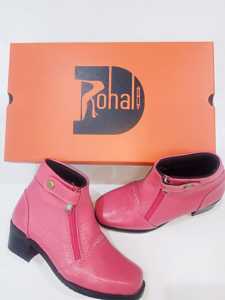 SEPATU BOOTS HIGH HEELS ANAK PEREMPUAN KULIT FULL GRAIN BEST SELLER P205