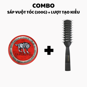 Sáp WAX vuốt tóc con sói Đỏ Finest Sawensito - 100g