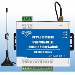Bộ điều khiển từ xa 8 kênh qua sim điện thoại RTU5022