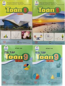 Sách - Toán và bài tập toán lớp 9 tập 1& 2 - cánh diều + bán kèm 1 quyển vở viết