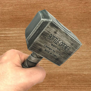 【MU.HOME】ค้อนธอร์ เปิดขวด Thor ที่เปิดขวด เปิดขวดเบียร์ ใหม่เงินที่เปิดขวดเบีย ร์มัลติฟังก์ชั่ค้อนของ ที่เปิดขวดเบียร์